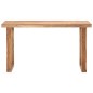 vidaXL Esstisch 140 x 70 x 76 cm Massivholz vidaXL Esstisch 140 x 70 x 76 cm Massivholz
