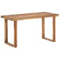 vidaXL Esstisch 140 x 70 x 76 cm Massivholz vidaXL Esstisch 140 x 70 x 76 cm Massivholz