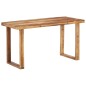 vidaXL Esstisch 140 x 70 x 76 cm Massivholz vidaXL Esstisch 140 x 70 x 76 cm Massivholz