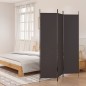 vidaXL 3-tlg. Paravent Braun 150x200 cm Stoff vidaXL 3-tlg. Paravent Braun 150x200 cm Stoff