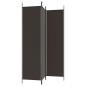 vidaXL 3-tlg. Paravent Braun 150x200 cm Stoff vidaXL 3-tlg. Paravent Braun 150x200 cm Stoff