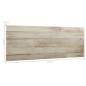 vidaXL Magnettafel Wandmontage Glas 60x20 cm vidaXL Magnettafel Wandmontage Glas 60x20 cm