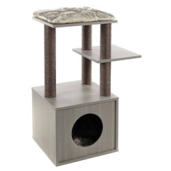 FLAMINGO Kratzbaum Elias 57x40x84 cm Grau 