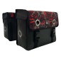 Willex Fahrradtaschen Fire 30 L Tarpaulin Rot und Schwarz Willex Fahrradtaschen Fire 30 L Tarpaulin Rot und Schwarz