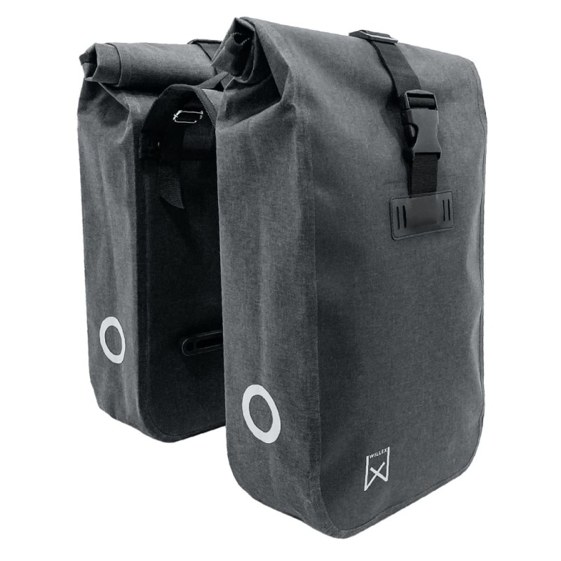 Willex Fahrradtaschen Wasserdicht 34 L Grau Willex Fahrradtaschen Wasserdicht 34 L Grau