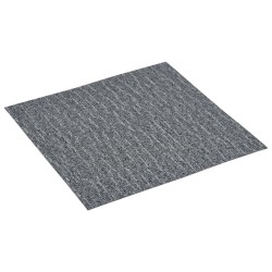 vidaXL Laminat Dielen Selbstklebend 5,11 m² PVC Grau