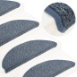 vidaXL Treppenmatten 15 Stk. Blau 65x21x4 cm vidaXL Treppenmatten 15 Stk. Blau 65x21x4 cm