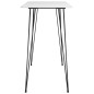 vidaXL Bartisch Weiß 120x60x105 cm vidaXL Bartisch Weiß 120x60x105 cm