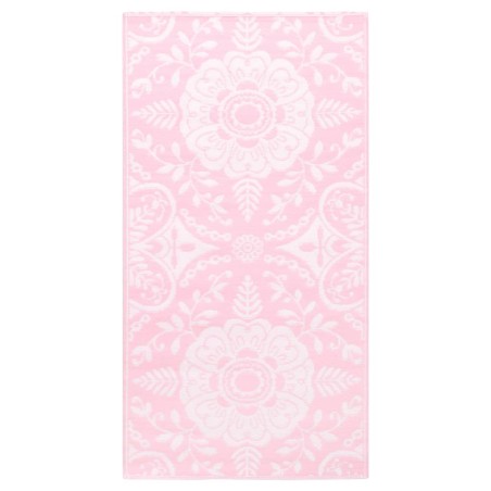 vidaXL Outdoor-Teppich Rosa 80x150 cm PP