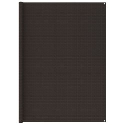vidaXL Zeltteppich 400x700 cm Braun