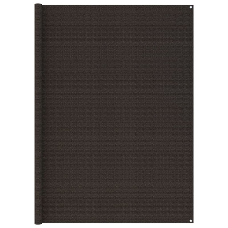 vidaXL Zeltteppich 400x700 cm Braun