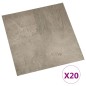 vidaXL PVC-Fliesen Selbstklebend 20 Stk. 1,86 m² Grau vidaXL PVC-Fliesen Selbstklebend 20 Stk. 1,86 m² Grau