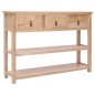 vidaXL Sideboard 108x30x76 cm Massivholz Paulownia vidaXL Sideboard 108x30x76 cm Massivholz Paulownia