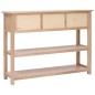 vidaXL Sideboard 108x30x76 cm Massivholz Paulownia vidaXL Sideboard 108x30x76 cm Massivholz Paulownia