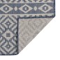 vidaXL Outdoor-Teppich Flachgewebe 200x280 cm Blau Gestreift vidaXL Outdoor-Teppich Flachgewebe 200x280 cm Blau Gestreift