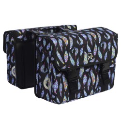 Willex Fahrradtaschen 34 L Blau Feder 