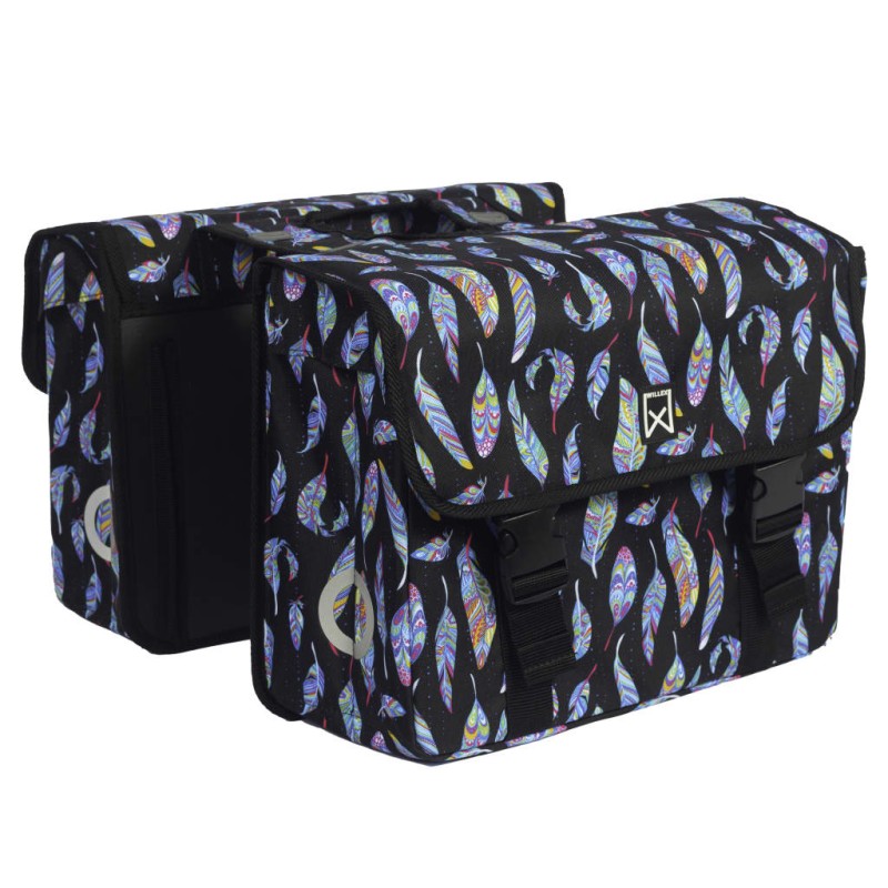 Willex Fahrradtaschen 34 L Blau Feder Willex Fahrradtaschen 34 L Blau Feder