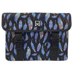 Willex Fahrradtaschen 34 L Blau Feder 