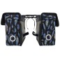 Willex Fahrradtaschen 34 L Blau Feder Willex Fahrradtaschen 34 L Blau Feder
