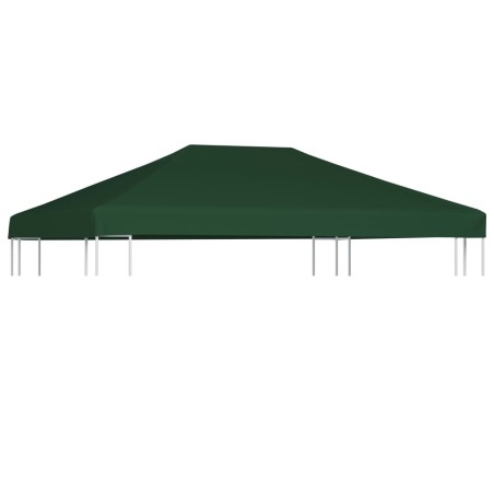 vidaXL Pavillondach 310 g/m² 4x3 m Grün 