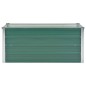 vidaXL Garten-Hochbeet Verzinkter Stahl 100x40x45 cm Grün vidaXL Garten-Hochbeet Verzinkter Stahl 100x40x45 cm Grün