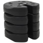 vidaXL Pavillon-Gewichte 4 Stk. Schwarz 220x50 mm Beton vidaXL Pavillon-Gewichte 4 Stk. Schwarz 220x50 mm Beton
