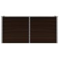 vidaXL Garten-Hochbeet Braun 160 x 40 x 77 cm Verzinkter Stahl vidaXL Garten-Hochbeet Braun 160 x 40 x 77 cm Verzinkter Stahl