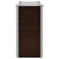 vidaXL Garten-Hochbeet Braun 160 x 40 x 77 cm Verzinkter Stahl vidaXL Garten-Hochbeet Braun 160 x 40 x 77 cm Verzinkter Stahl