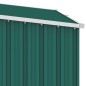 vidaXL Garten Brennholzlager Grün 245x98x159 cm Verzinkter Stahl vidaXL Garten Brennholzlager Grün 245x98x159 cm Verzinkter Stahl