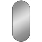 Wandspiegel Schwarz 80x35 cm Oval Wandspiegel Schwarz 80x35 cm Oval