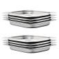 vidaXL Gastronormbehälter 8 Stk. GN 1/2 40 mm Edelstahl vidaXL Gastronormbehälter 8 Stk. GN 1/2 40 mm Edelstahl