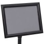 vidaXL A4-Plakatständer Schwarz Aluminiumlegierung vidaXL A4-Plakatständer Schwarz Aluminiumlegierung
