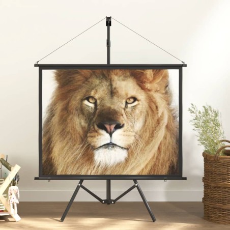 vidaXL Beamer-Leinwand mit Stativ 50" 4:3