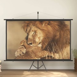 vidaXL Beamer-Leinwand mit Stativ 108" 16:9