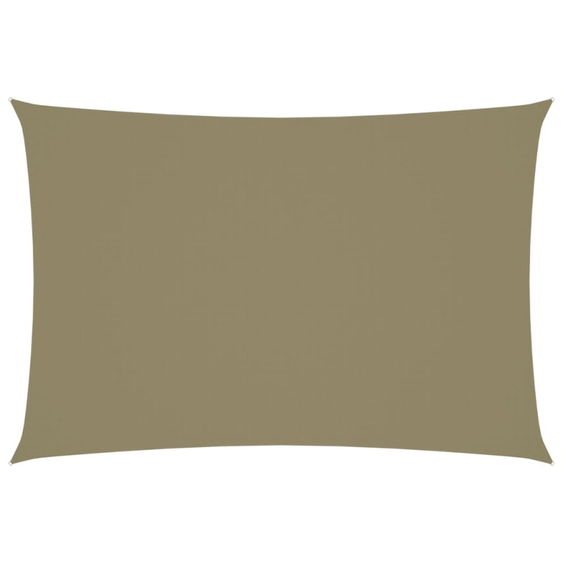 vidaXL Sonnensegel Oxford-Gewebe Rechteckig 3x5 m Beige vidaXL Sonnensegel Oxford-Gewebe Rechteckig 3x5 m Beige