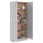 vidaXL Badezimmerschrank Grau Sonoma 82,5x30,5x185,5 cm Holzwerkstoff vidaXL Badezimmerschrank Grau Sonoma 82,5x30,5x185,5 cm Holzwerkstoff