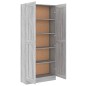 vidaXL Badezimmerschrank Grau Sonoma 82,5x30,5x185,5 cm Holzwerkstoff vidaXL Badezimmerschrank Grau Sonoma 82,5x30,5x185,5 cm Holzwerkstoff