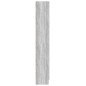 vidaXL Badezimmerschrank Grau Sonoma 82,5x30,5x185,5 cm Holzwerkstoff vidaXL Badezimmerschrank Grau Sonoma 82,5x30,5x185,5 cm Holzwerkstoff