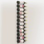 vidaXL Wand-Weinregal für 12 Flaschen Schwarz Eisen vidaXL Wand-Weinregal für 12 Flaschen Schwarz Eisen