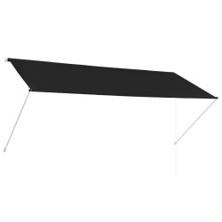 vidaXL Einziehbare Markise 300×150 cm Anthrazit 