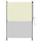vidaXL Außenrollo 150 x 270 cm Creme vidaXL Außenrollo 150 x 270 cm Creme