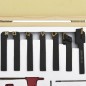 vidaXL 12-tlg. Drehmeißel-Set mit Wendeplatten 8x8 mm 70 mm vidaXL 12-tlg. Drehmeißel-Set mit Wendeplatten 8x8 mm 70 mm