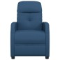 Massagesessel Blau Stoff Massagesessel Blau Stoff