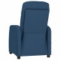 Massagesessel Blau Stoff Massagesessel Blau Stoff