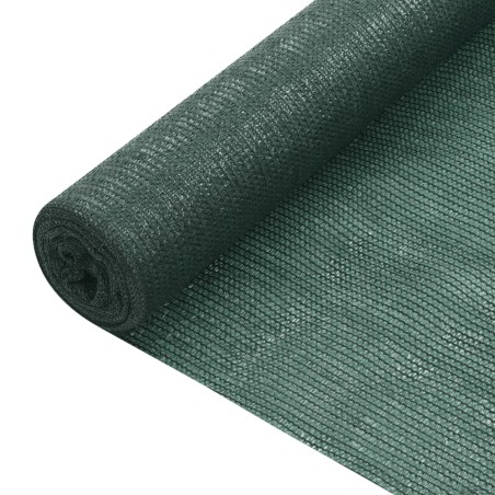 vidaXL Zaunblende Grün 1,8x10 m HDPE 75 g/m² 