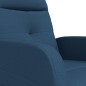 Massagesessel Blau Stoff Massagesessel Blau Stoff