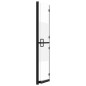 vidaXL Faltbare begehbare Duschwand Halbmattiertes ESG-Glas 70x190 cm vidaXL Faltbare begehbare Duschwand Halbmattiertes ESG-Glas 70x190 cm
