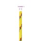 vidaXL Bootsseil Gelb 3 mm 25 m Polypropylen vidaXL Bootsseil Gelb 3 mm 25 m Polypropylen