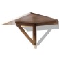 vidaXL Wandklapptisch Eiche 100x60 cm vidaXL Wandklapptisch Eiche 100x60 cm
