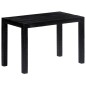 vidaXL Esstisch Schwarz 118×60×76 cm Massivholz Mango vidaXL Esstisch Schwarz 118×60×76 cm Massivholz Mango